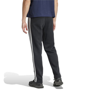 Adidas Mens Essentials Fleece Open Hem 3-Stripes Pant